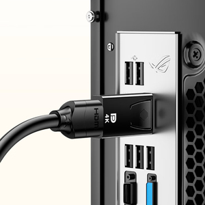 SAMZHE 4K DP 转 HDMI 转换器高清 DisplayPort 公头转 HDMI 母头视频转换器适用于台式电脑电视显示器投影仪连接器 - Product Image 2