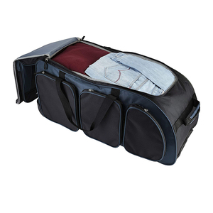 Travel Wheeled <b>Suitcase</b> Durable Trolley Luggage Waterproof Polyester Large Capacity Rolling Duffel Bag Custom Luxury <b>Weekender</b> - Product Image 1