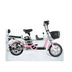 The new Chinese-made family parent-child adult electric bicycle 48v350W