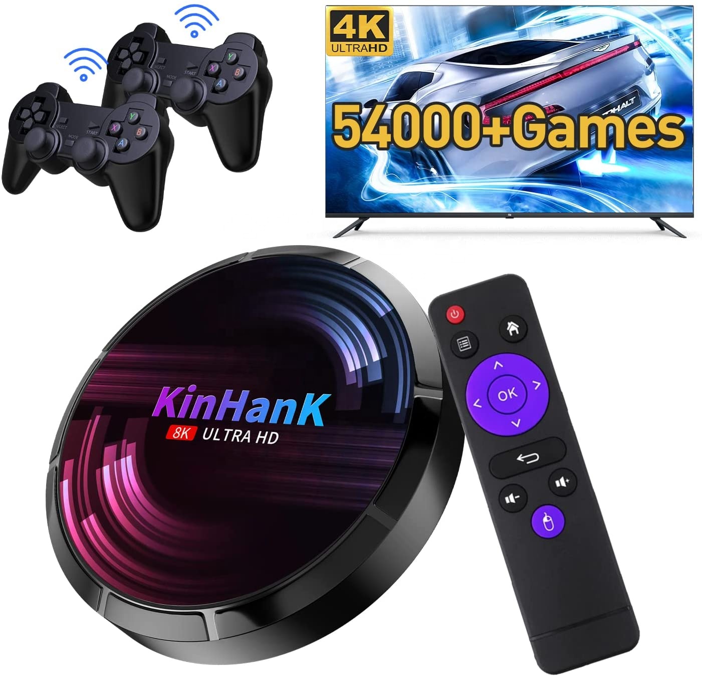 Retro Video Game Console Super Console X Max 64/128/256GB 4K
