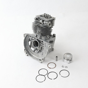 Ensemble cylindre 139-2 avec segments de piston, clips et axe pour pièces de tondeuse rotative à essence - Product Image 2