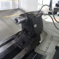 Tour CNC à grande vitesse TCK25Y à 4 axes, centre de tournage horizontal à banc incliné avec fonctions de fraisage et de perçage