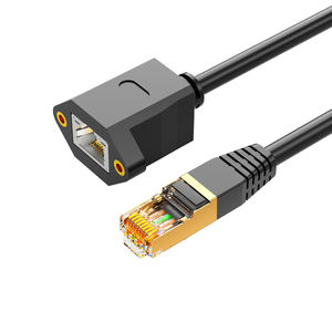 Câble d'extension <span class=keywords><strong>RJ45</strong></span> mâle vers femelle Cat6 pour réseau avec gaine PVC/LSZH, bande passante 500 MHz, 10GBASE-T - Product Image 1