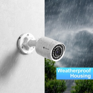 Cámara IP PoE 4COVR 5MP con IA, Detección Facial y Detección de Líneas Cruzadas, IP67 Impermeable, Mini Cámara de Seguridad CCTV Tipo Bala para Exteriores con Micrófono Integrado - Product Image 3