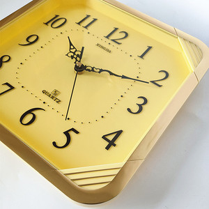 Cổ điển nghệ thuật Deco thiết kế đồng hồ treo tường dài-cuộc sống kỹ thuật số Đài Loan mặt trời nhảy thứ hai phong trào cho phòng khách - Product Image 2