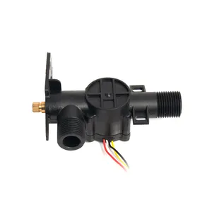 DC 4.5v~24Vwater flow sensor with copper core rate 1-30L/Min for water heater flow sensor