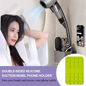 Suporte de Telefone com Sucção de <span class=keywords><strong>Silicone</strong></span> WCP003, Novo, Suporte para Telefone para Banho, Carteira de Telefone com Almofada de Sucção de <span class=keywords><strong>Silicone</strong></span> - Product Image 4