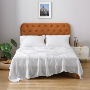 Ensemble de draps en <span class=keywords><strong>lin</strong></span> pur 100%, linge de lit en <span class=keywords><strong>lin</strong></span> personnalisé <span class=keywords><strong>lavé</strong></span> à la pierre, vente en gros, <span class=keywords><strong>lin</strong></span> européen certifié - Product Image 6