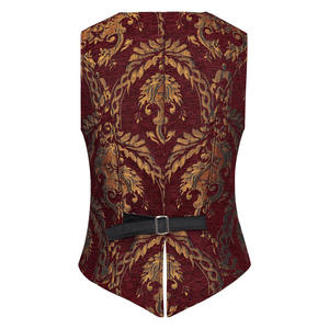 Gilet pour homme <span class=keywords><strong>de</strong></span> style gothique <span class=keywords><strong>britannique</strong></span>, tendance médiévale européenne rétro punk - Product Image 4