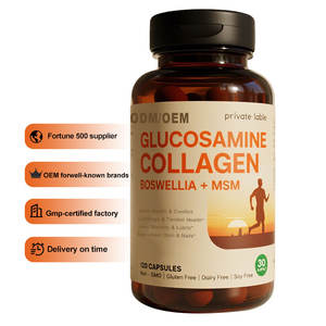 Kondroitin glukozamin kapsülleri bucenözü ve MSM glukozamin kondroitin desteği ortak esneklik kıkırdak sağlığı - Product Image 1