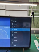 Téléviseur intelligent 50 pouces 4K Ultra HD LED haute définition personnalisé, tablette Android Wi-Fi pour la maison et l'intérieur - Meilleures ventes