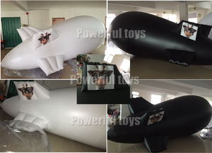 <span class=keywords><strong>Globos</strong></span> de helio grandes inflables publicitarios dirigible de globo aerostático, dirigible de helio de 4m para publicidad - Product Image 4