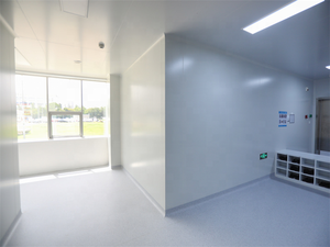 Cách nhiệt chống cháy dược phẩm cleanoom <span class=keywords><strong>HPL</strong></span> phân vùng tường bảng điều khiển phòng sạch bảng điều khiển - Product Image 5