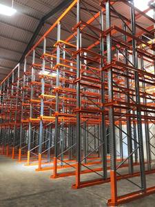 Sistema di scaffalatura per Pallet Drive-in ad alta densità di stoccaggio del fascio di personalizzazione industriale - Product Image 2