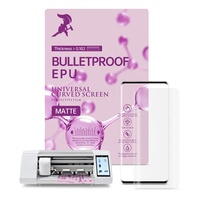 Machine de découpe universelle 180*120mm 0.18 EPU, découpe des films protecteurs hydrogel doux mats HD pour toutes les tailles d'écran de tablettes, téléphones, montres
