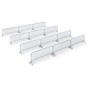 Barrières <span class=keywords><strong>en</strong></span> acier galvanisées résistantes de contrôle des foules de barricades <span class=keywords><strong>pour</strong></span> des stades et la sécurité de concert - Product Image 5