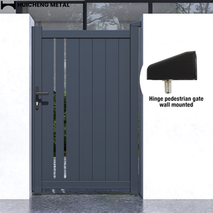 Portail de jardin en aluminium pour extérieur, porte de <span class=keywords><strong>garage</strong></span> moderne en profilé d'aluminium isolé pour villas et maisons extérieures - Product Image 1