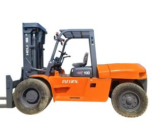 Uitstekende Prestaties Tweedehands <span class=keywords><strong>Heli</strong></span> Cpcd100 <span class=keywords><strong>10</strong></span> Ton Diesel Heftruck In Goedkope Prijs <span class=keywords><strong>Heli</strong></span> 10ton Gebruikte Heftruck Uit China - Product Image 1