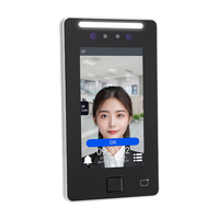 Yokoscan XFace70V-Finger-Palm, Controlador de Acceso Biométrico de 7 Pulgadas con TCP/IP, Wi-Fi, Linux, Reconocimiento Facial/RFID/Huella Dactilar/Palma de la Mano, 2000 Registros de Tiempo