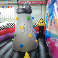 WINSUN Factory : Vente et location de matériel de course automobile gonflable, parcours d'obstacles gonflable, combo maison de rebond et toboggan