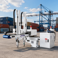 Produsen Mesin Cetak Injeksi Plastik Gantry Industri 5 Axis XYZ Cartesian, Robot Linear IML Injection Molding