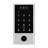 Système de contrôle d'accès autonome intelligent à code QR en métal avec reconnaissance faciale, compatible avec l'application TTLock, Bluetooth et Wi-Fi