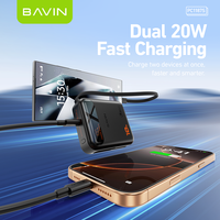 BAVIN Usine En Gros Produits Populaires Excellent Petit PowerBank Voyage De Charge Mini Portable Power Bank
