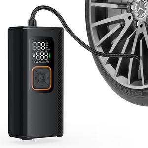 Bomba de neumáticos inalámbrica portátil personalizable, indicador <span class=keywords><strong>Digital</strong></span>, Material ABS, luz de emergencia, NewO, Monitor de presión de neumáticos personalizable - Product Image 1