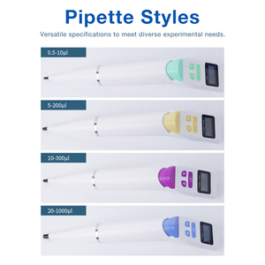Micropipette numérique de haute précision 0,5-10μl, <span class=keywords><strong>pipette</strong></span> électronique réglable, outil professionnel de manipulation de liquides pour laboratoire - Product Image 2
