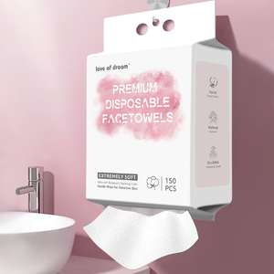 OEM, özelleştirilebilir boyutu tek kullanımlık yüz havlusu biyobozunur tek kullanımlık yüz havlusu Spa güzellik için - Product Image 2