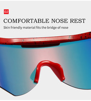 Lunettes de soleil pour hommes, Styles bon marché, UV400, LOGO personnalisé, coupe-vent, cyclisme, Sport, vélo, surdimensionné, grande Promotion