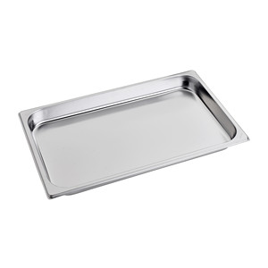 ถาดอบสแตนเลส GN 1/1 ขนาด 53 × 32 × 6.5 ซม. น้ำหนัก 1277 กรัม - Product Image 1