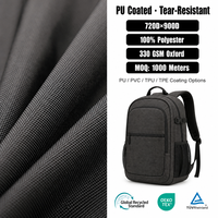 Tissu Dobby 9*9-1 100% Polyester pour produits d'extérieur et bagages, tente, auvent, sac à dos, PU, PVC, TPU