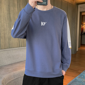 Suéter para hombre, nueva tendencia, para jóvenes, de manga larga Camiseta holgada para otoño e invierno, ropa de marca Ins para hombre - Product Image 4