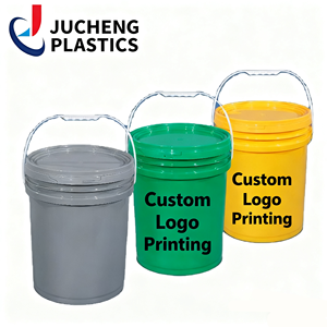 PP 18L 20L 35L 38L Custom Plastic Pail Packaging for 5 Gallon Bucket <strong>Engine</strong> Oil Diesel - Product Image 3