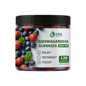 Premium Quality 6 In 1 Formula Support Daily Balance and Inner Strength Ashwagandha Gummies GABA L-Theanine <b>Supplement</b> - Product Image 1