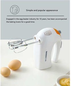 Batteur électrique portable à 5 vitesses, 125 watts, outils de cuisine, ustensiles de cuisine, mélangeur à gâteau, machine à jus - Product Image 6