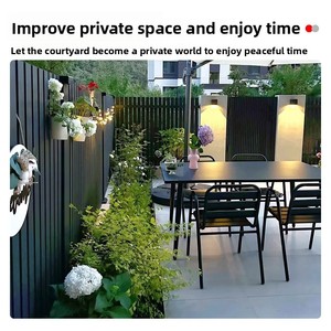 Valla retráctil de aleación de aluminio con arte del hierro para patio pequeño Villa Pared exterior y balcón para patio - Product Image 5