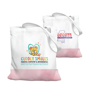 Sac fourre-tout en toile de coton personnalisable fait main avec logo sur mesure, cadeau spécial pour mariage, événement, ou distribution. - Product Image 1