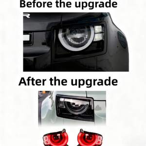 Faros Delanteros Matrix Rojos Mágicos de Alta Calidad para Land 2020-2025, Certificación DOT/CE, LED Súper Brillantes - Product Image 6