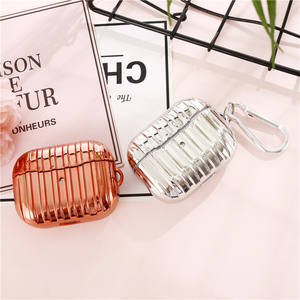 LeYi-funda protectora para AirPods 1, 2, 3 Pro, diseño creativo, TPU suave, galvanoplastia, carga inalámbrica - Product Image 6