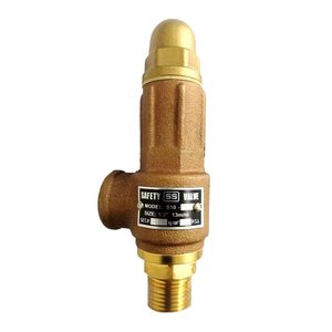 Válvula de seguridad roscada de bronce para caldera industrial, a prueba de explosiones, para tuberías domésticas, 10 bar - Product Image 2