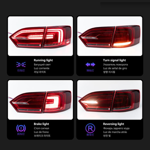 Luz Trasera LED AURON para VW Jetta, Nueva Actualización de Luces de Circulación Diurna, 6000K, 6000 Lúmenes, 36W, 12V, Conexión Directa, Bombilla D2H - Product Image 3