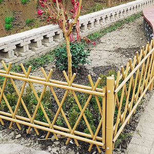 Modèle 3D <span class=keywords><strong>de</strong></span> style <span class=keywords><strong>japonais</strong></span> Clôture plate artificielle en bambou Accessoires <span class=keywords><strong>de</strong></span> clôture <span class=keywords><strong>de</strong></span> criblage en bambou synthétique pour le jardin - Product Image 2