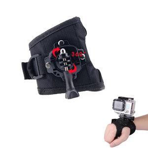 ที่ยึดกล้องแอคชั่น Telesin แบบติดข้อมือ หมุนได้ 360 องศา ทำจากไนลอน สำหรับ GoPro Hero10 9 8 7 6 5 4 - Product Image 2