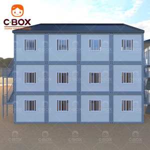 Cbox Wholesale Prefab Mobile 3-Story Office Building Construction Site Worker Dormitory Modular Detachable Container <b>House</b> - Product Image 4