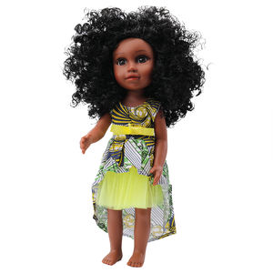 <span class=keywords><strong>Nathaniel</strong></span> plastique en gros mode beaux enfants réalistes personnalisés poupées fille noire - Product Image 2
