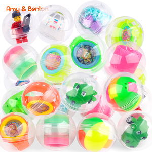 Cápsulas Redondas Transparentes de 50 mm para Máquinas de Chicles, Contenedores de Plástico para <span class=keywords><strong>Juguetes</strong></span>, <span class=keywords><strong>Juguetes</strong></span> <span class=keywords><strong>Sorpresa</strong></span> para Fiestas Infantiles - Product Image 3