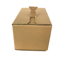 Cajas de Envío Corrugadas con Logotipo Personalizado, Cierre Autoadhesivo, Recicladas, con Relieve, para Cuidado de la Piel, Cosméticos y Pelucas, con Laminado Mate