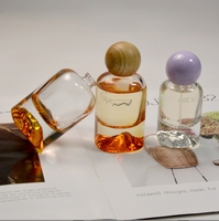 50ml Glass Volcano Perfume Bottle 30ml Botella de spray de perfume para mujer Frasco de perfume de muestra de aceite esencial de gama alta